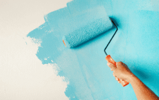 how to paint textured walls